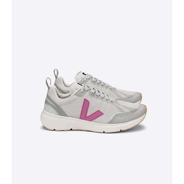 Women's Veja CONDOR 2 ALVEOMESH Shoes Grey/Pink | SG 496AHK